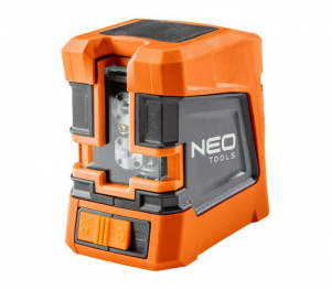Neo Tools 75-101 Lézerkeresztes szintező önbeálló 15m mágneses tartóval